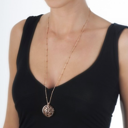 Emozioni/ Anaís Rose Gold Plated Intermittent Bead chain