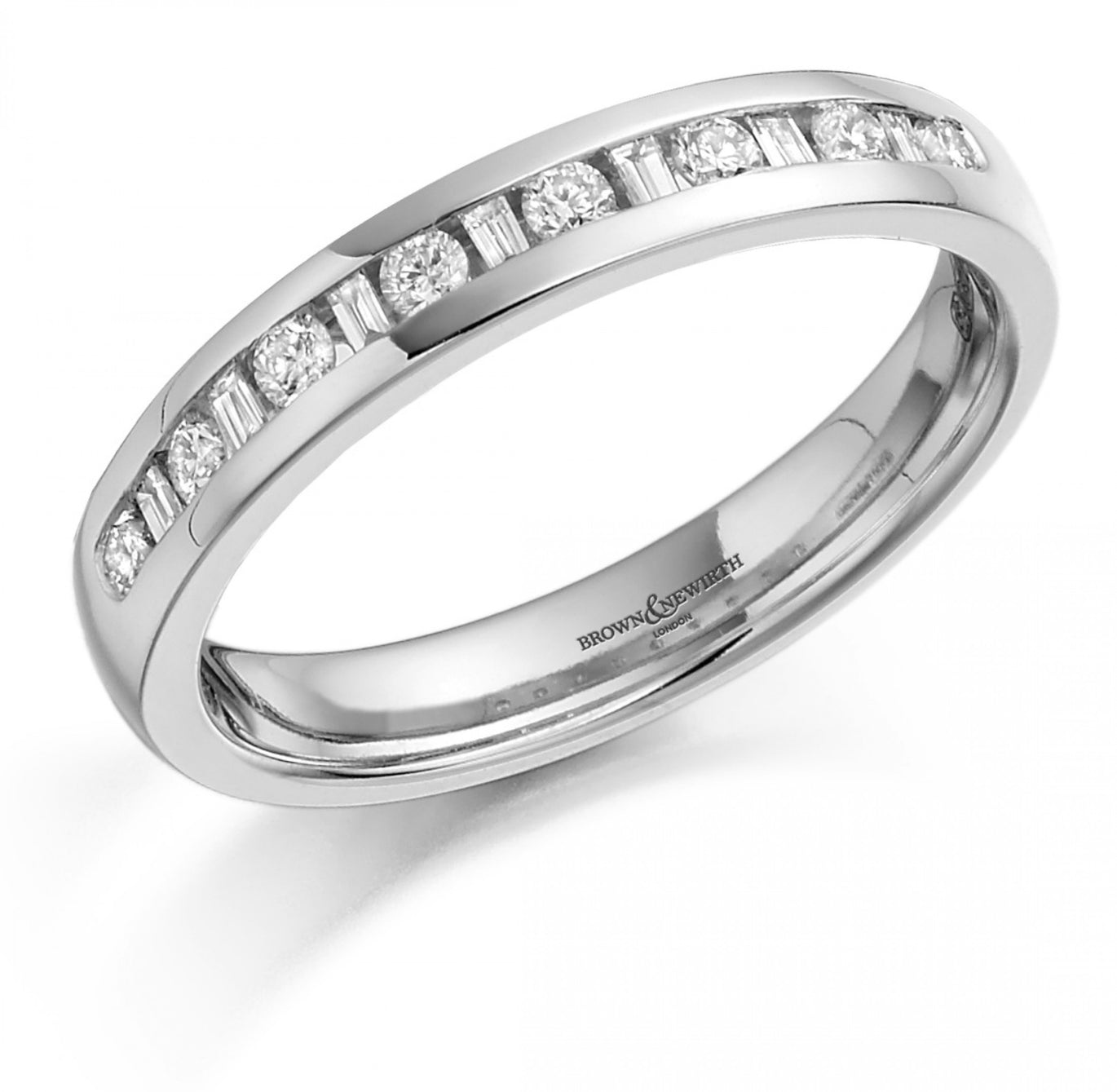 18ct White Gold Diamond Eternity/ Wedding Ring