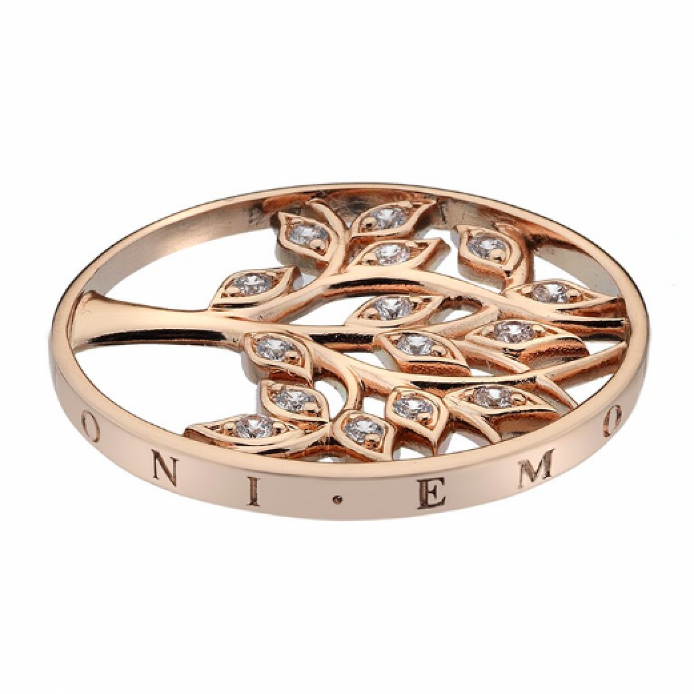 Emozioni Rose Gold Tree of Life Coin - Large (33MM)