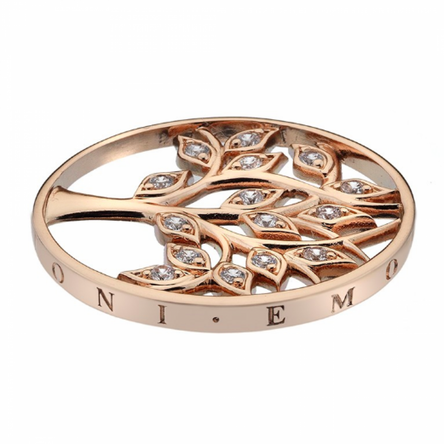 Emozioni Rose Gold Tree of Life Coin - Large (33MM)