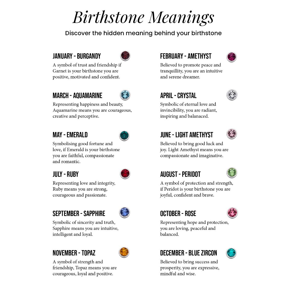 Gold Plated October Birthstone Earrings