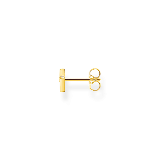 Thomas Sabo Single Lightening Ear Stud Yellow Gold