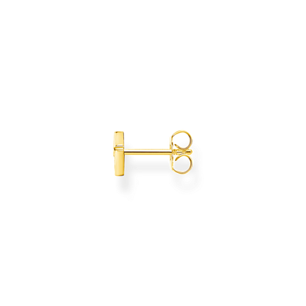 Thomas Sabo Single Lightening Ear Stud Yellow Gold