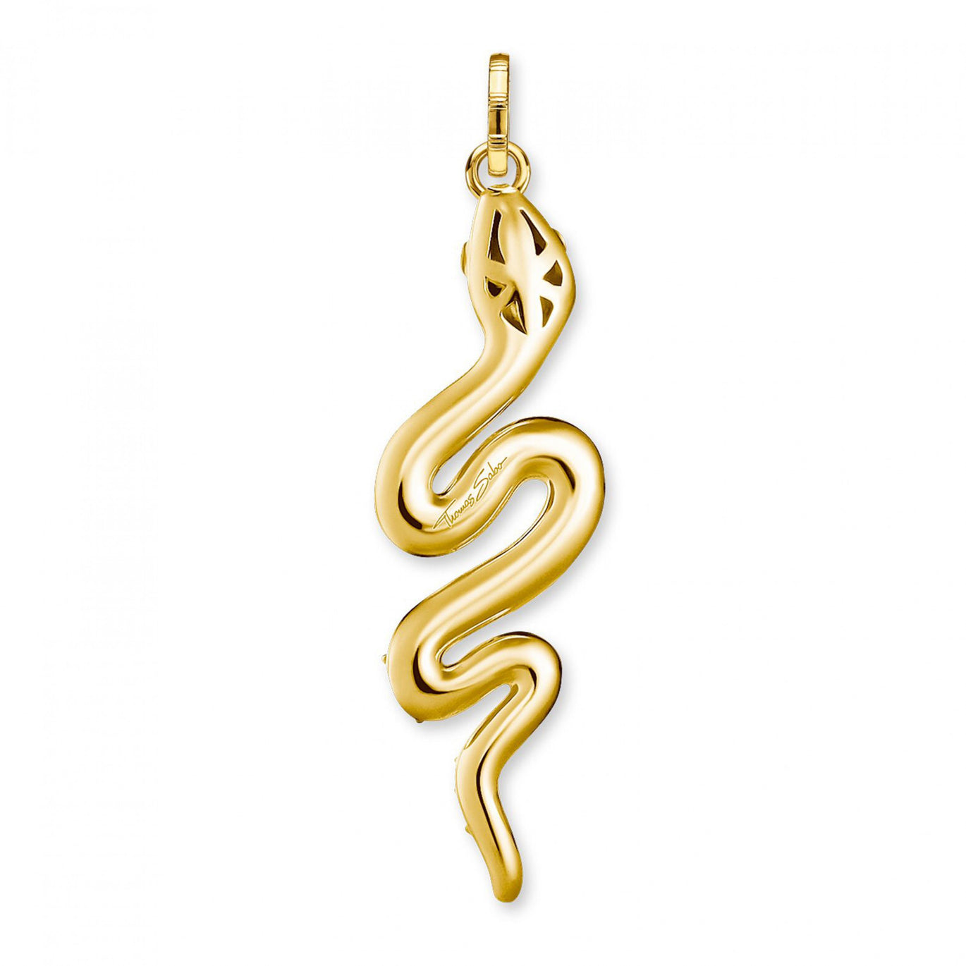 Thomas Sabo Pendant Bright Golden-Coloured Snake