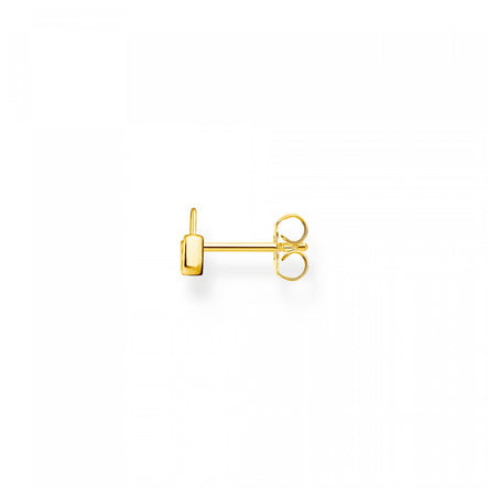 Thomas Sabo Single Lock Earring Yellow Gold