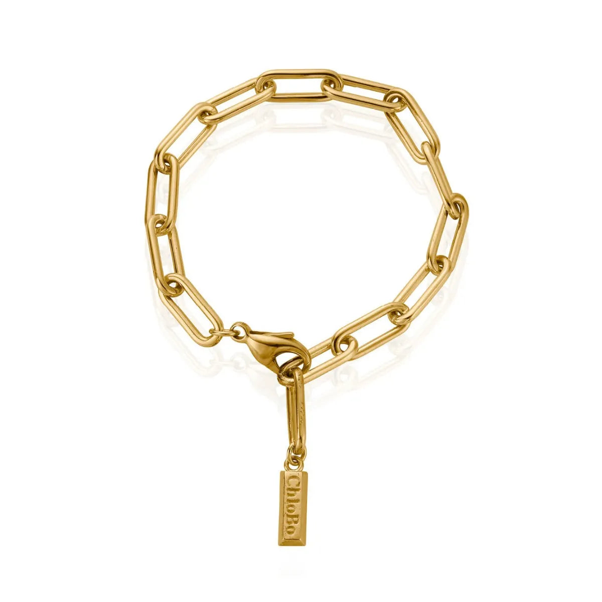 ChloBo Couture Gold Medium Link Bracelet