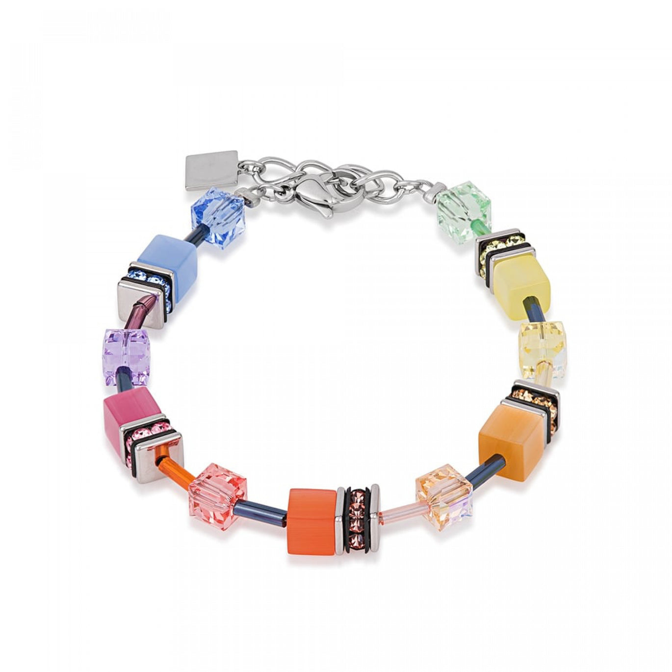 Coeur De Lion Geo Cube Bracelet Multicolour Soft