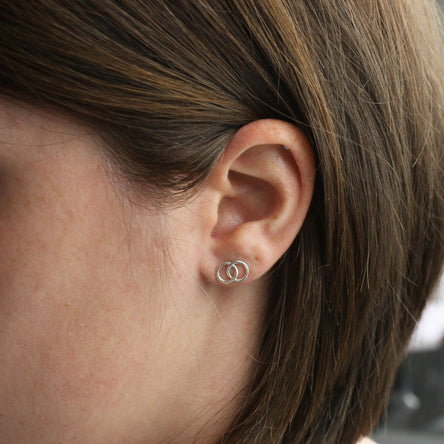 Kimberley Elizabeth Double Circle Earrings