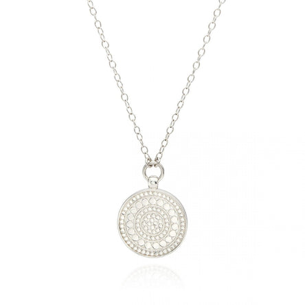 Anna Beck Classic Reversible Disc Pendant Necklace