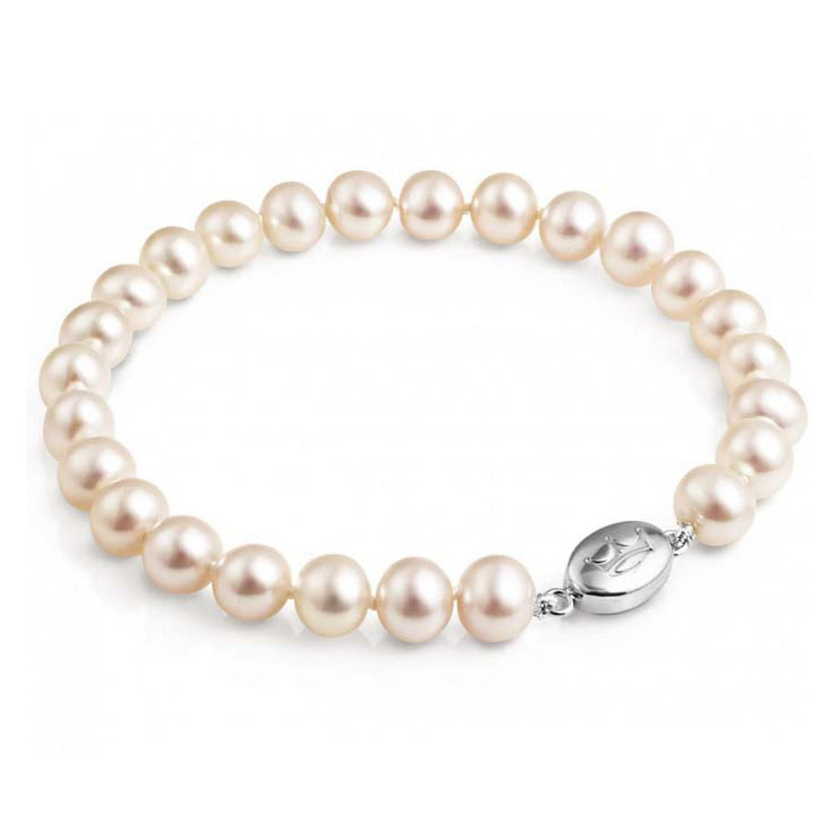 Jersey Pearl Crown and Signature Freshwater Pearl Bracelet 5mm