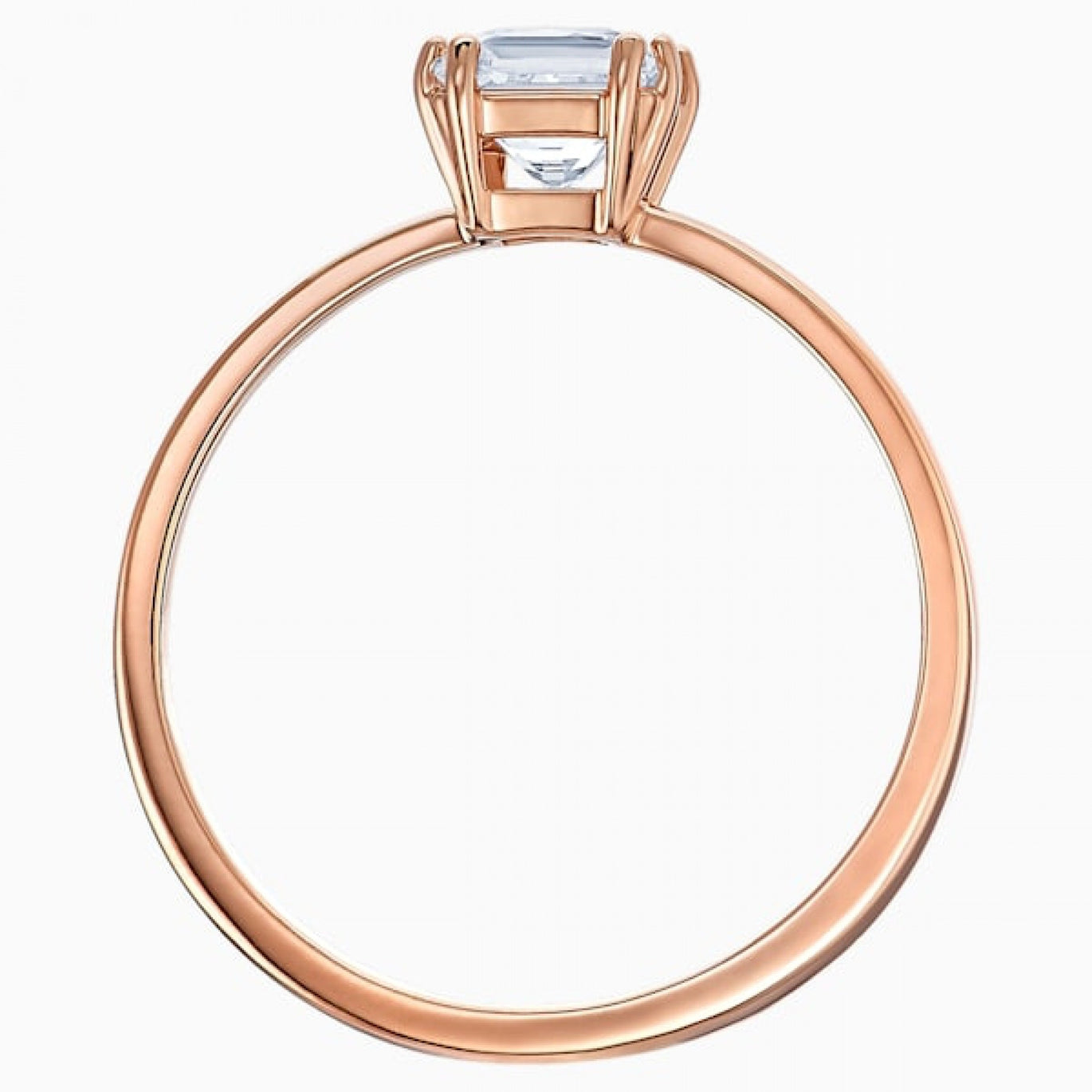 Swarovski Attract Ring, Rose-Gold tone plated
