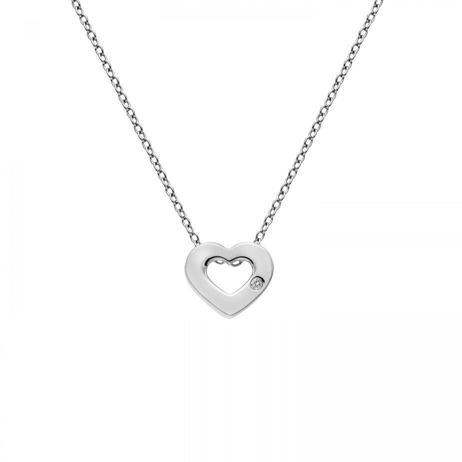 Hot diamonds heart necklace Clearance