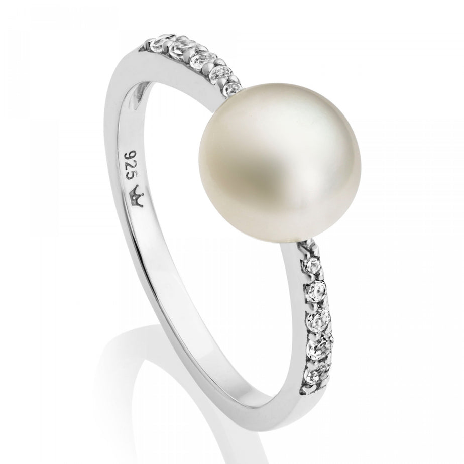 Jersey Pearl Freshwater Pearl Amberley Ring