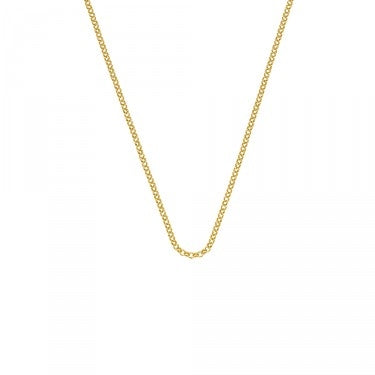 Emozioni/ Anaís Yellow Gold Plated belcher chain