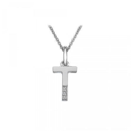 Hot Diamonds Letter T Micro Pendant