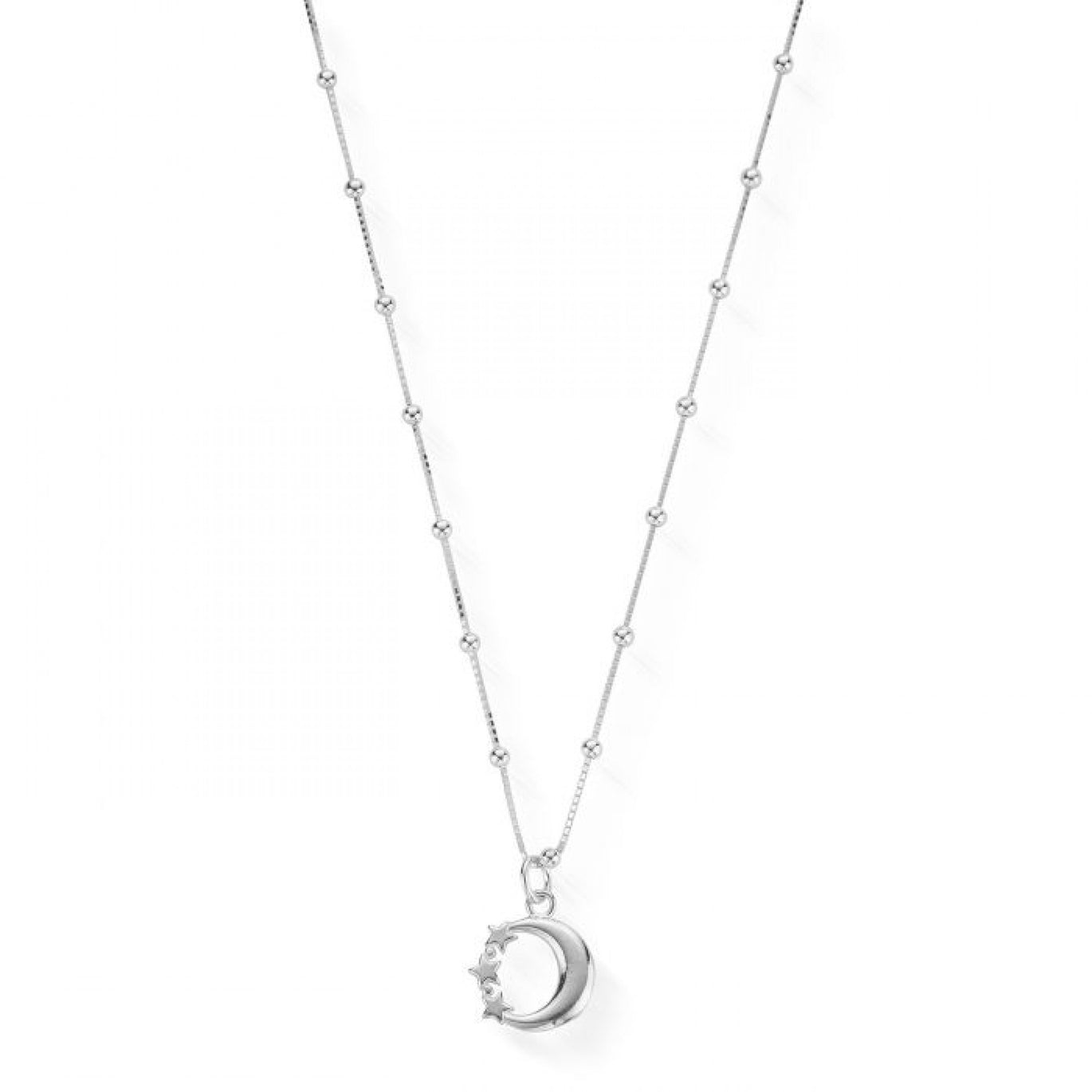 Chlobo Bobble Chain Moon & Stars Necklace