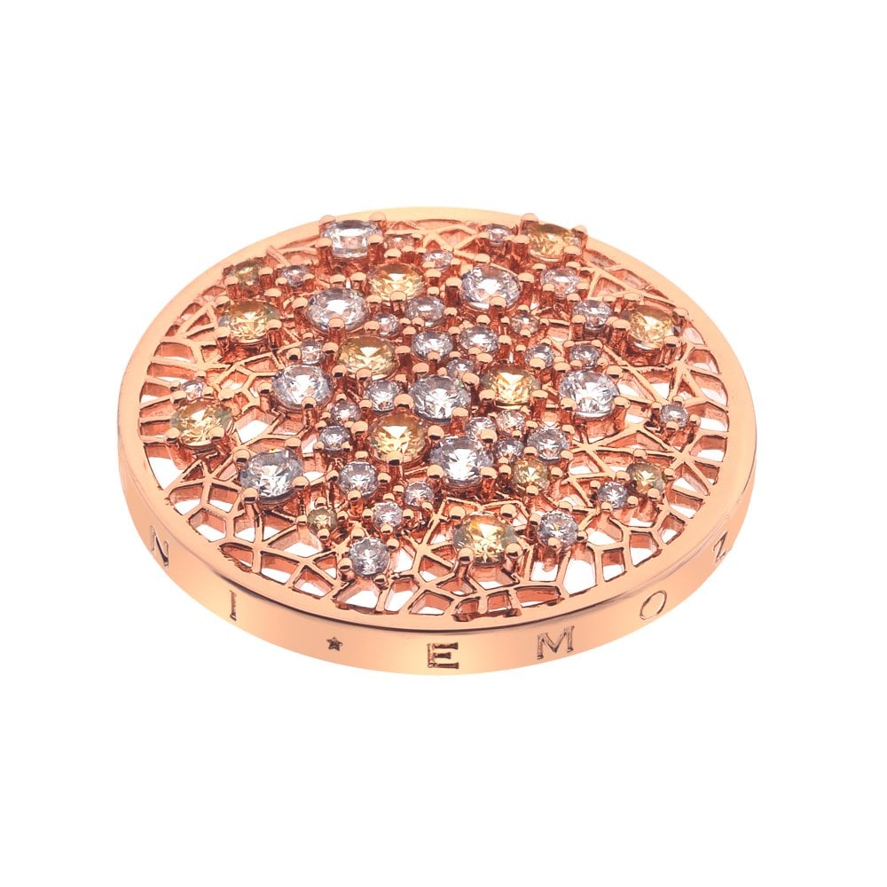 Emozioni Rose Gold Mattina Champagne Coin - Large (33mm)