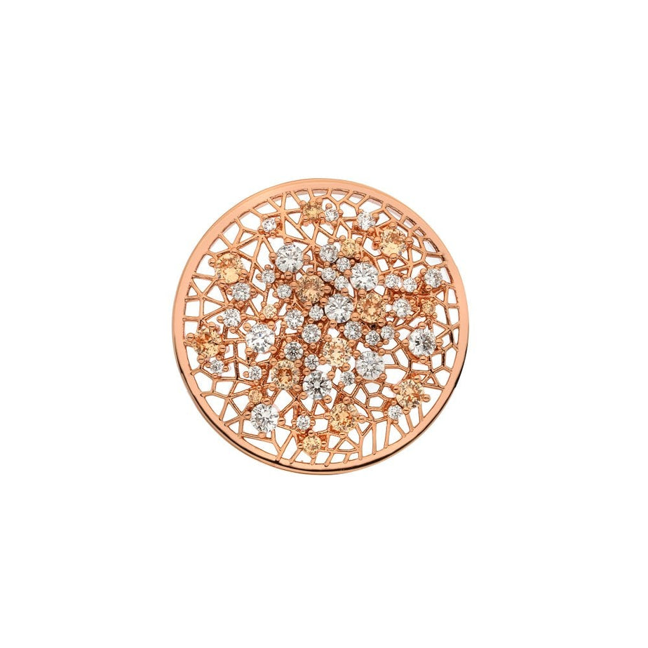 Emozioni Rose Gold Mattina Champagne Coin - Large (33mm)