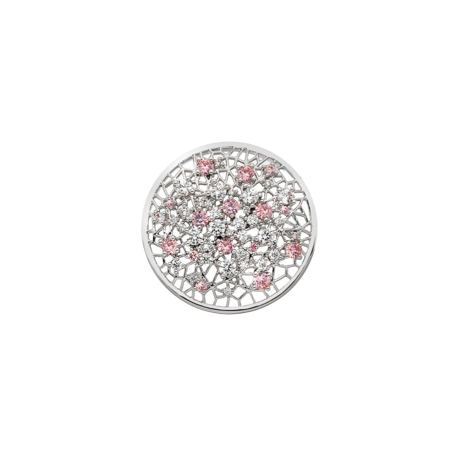 Emozioni Mattina Pink Coin - Large (33mm)