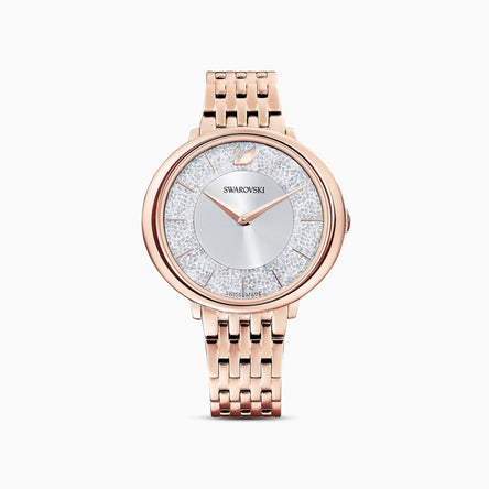 Swarovski Crystalline Chic Watch, Bracelet Strap, Rose Gold Plated