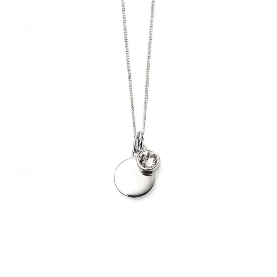 Gecko April Birthstone Crystal Pendant
