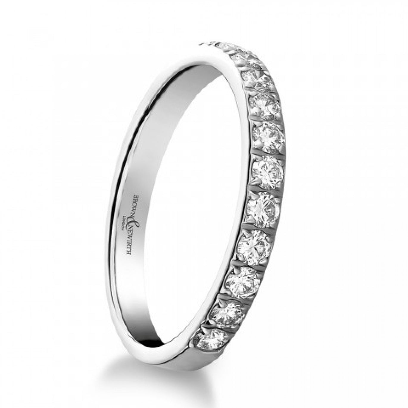 18ct White Gold Diamond Wedding/ Eternity Ring