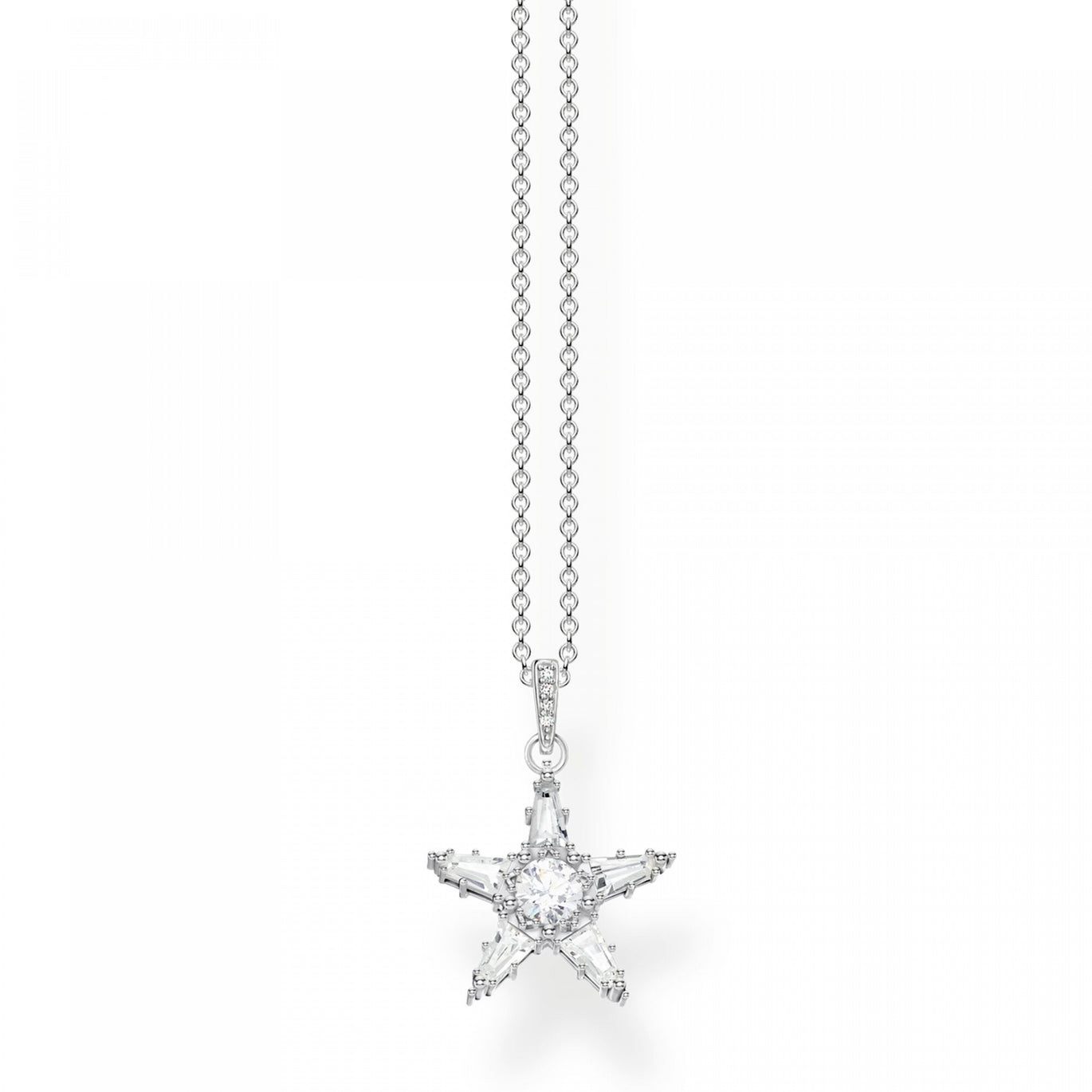 Thomas Sabo Star Necklace, Sterling Silver