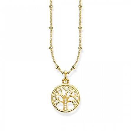 Thomas Sabo Tree of Love Gold Pendant