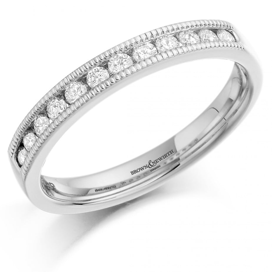 18ct White Gold Diamond Wedding/ Eternity Ring