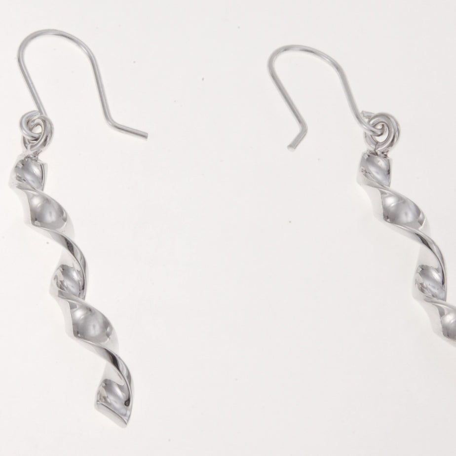 Out of Mexico 'twist' drop earrings