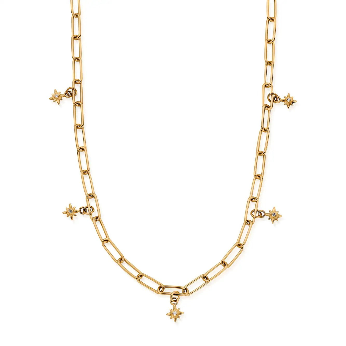 ChloBo Gold Link Chain Divine Journey Necklace