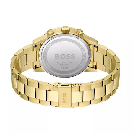 Boss Men's Allure Green & Gold Chronograph watch with Bracelet Strap