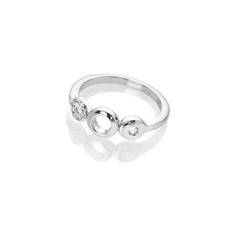 Hot Diamonds Balance White Topaz Ring