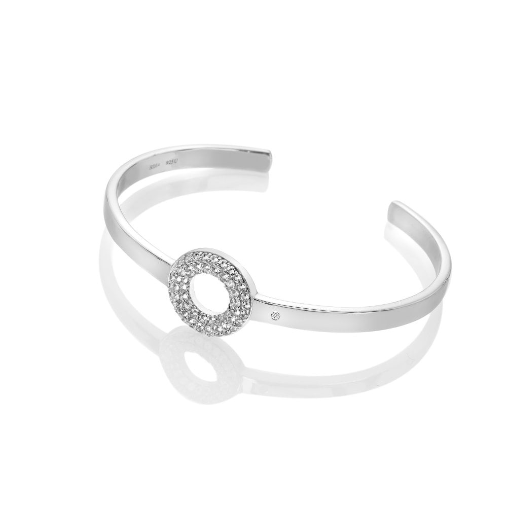 Hot Diamonds Forever White Topaz Bangle