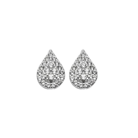 Hot Diamonds Teardrop White Topaz Stud earrings