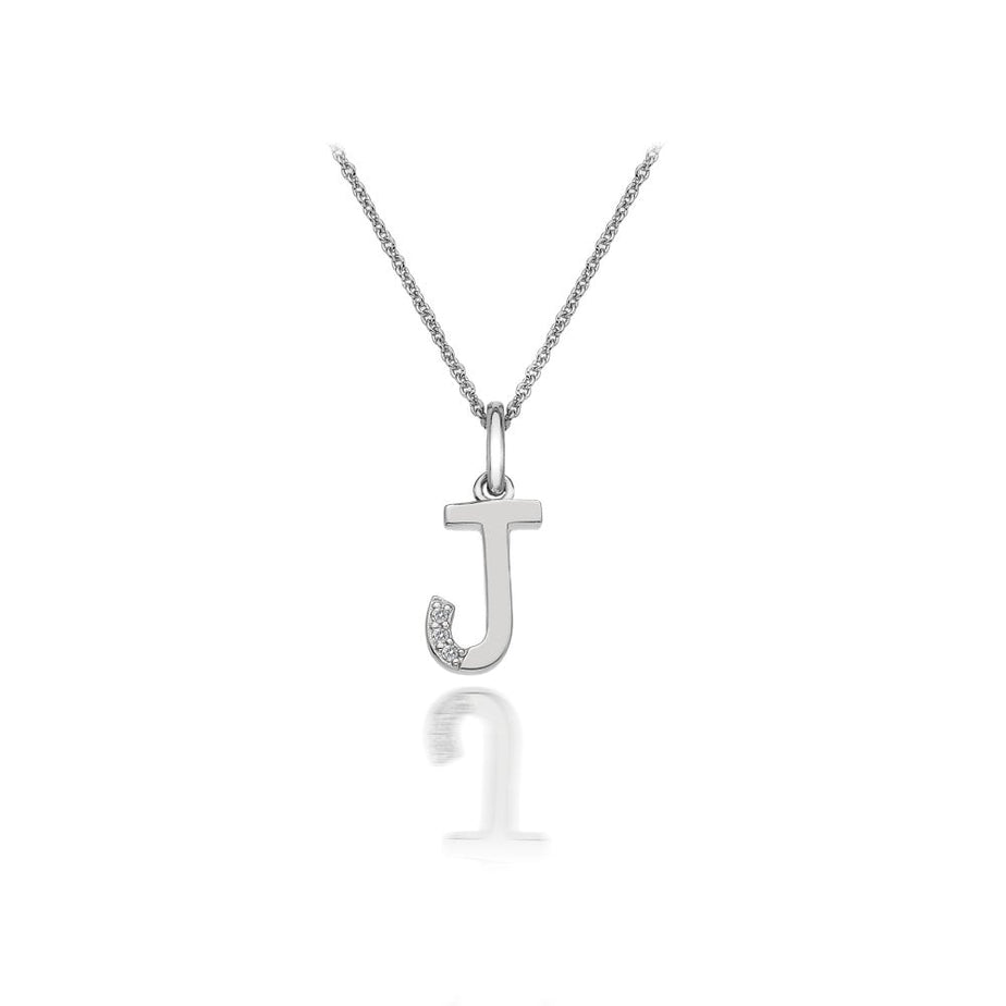 Hot Diamonds letter J Micro Pendant