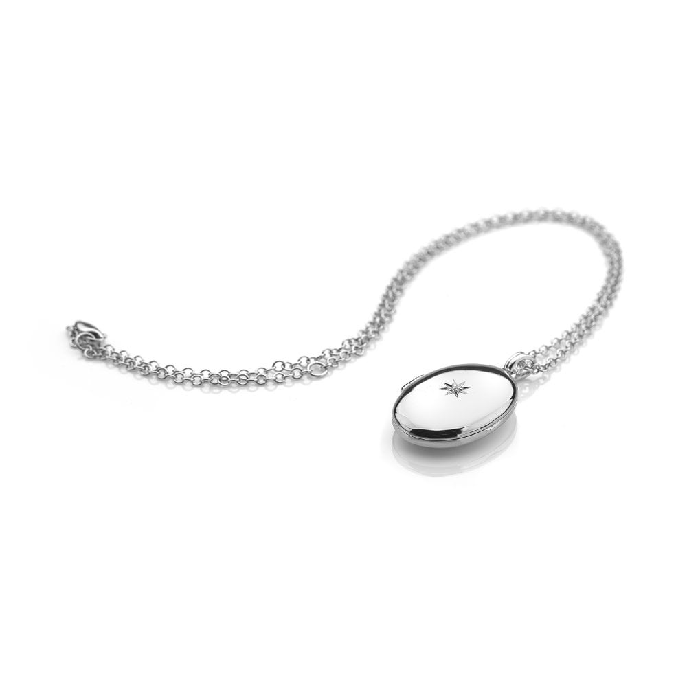 Hot Diamonds Romantic Oval Locket