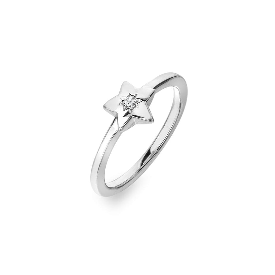 Hot Diamonds Star Ring