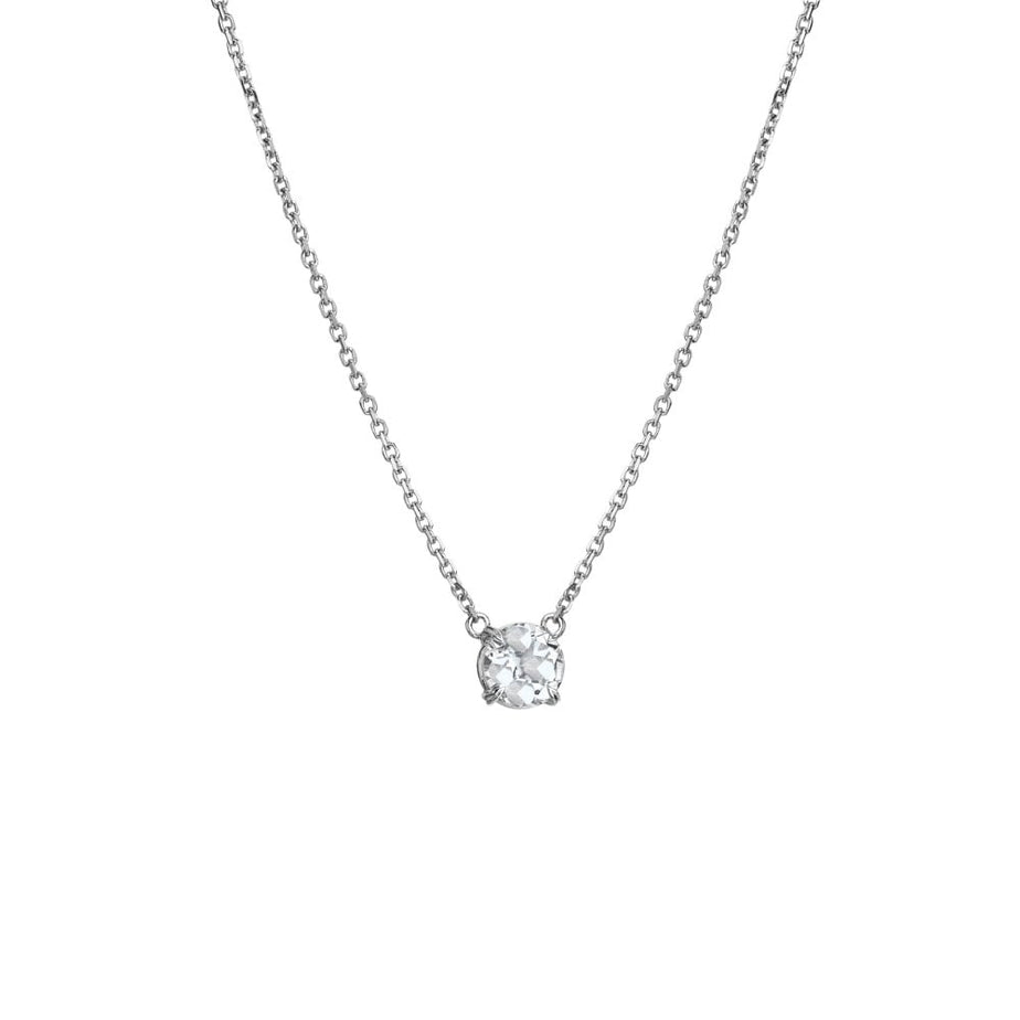 Hot Diamonds White Topaz Necklace