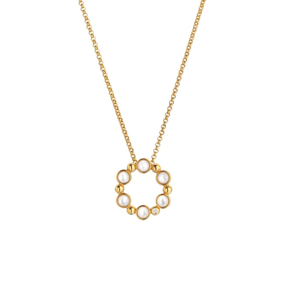 Hot Diamonds X Jac Jossa Mother of Pearl Necklace