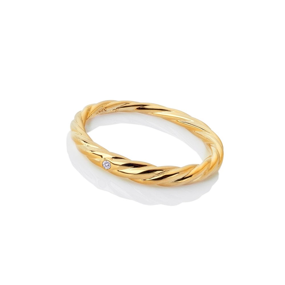 Hot Diamonds X Jac Jossa Entwine Ring