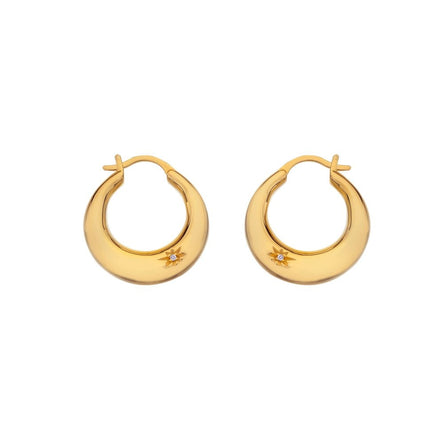 Hot Diamonds X Golden Edit Soul Statement Earrings