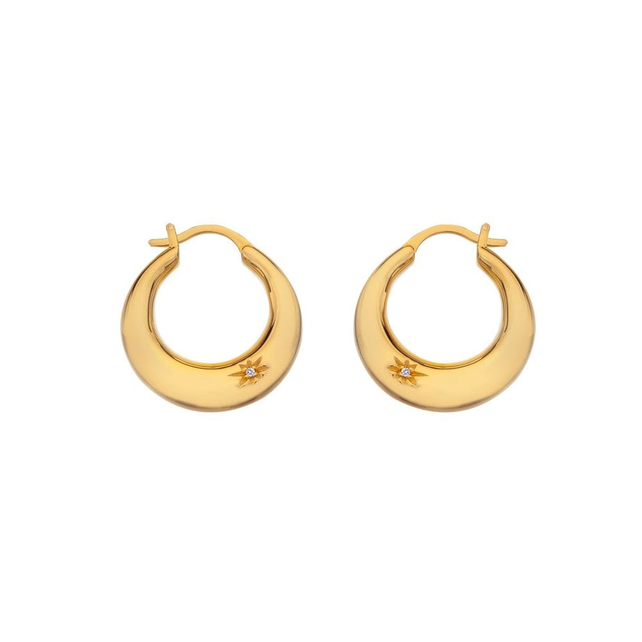 Hot Diamonds X Golden Edit Soul Statement Earrings