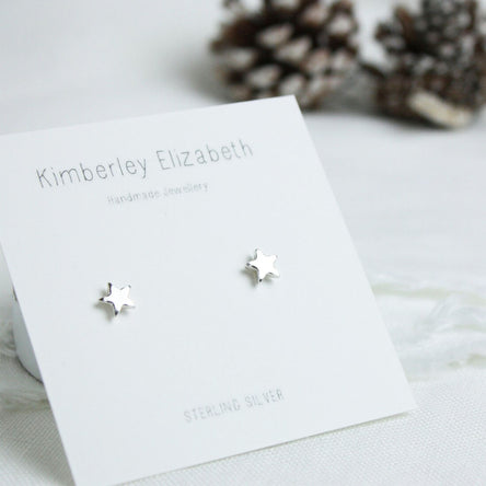 Kimberley Elizabeth Star Stud Earrings