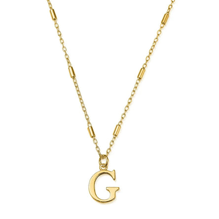 ChloBo Gold Initial G Necklace