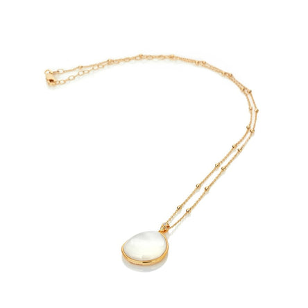Hot Diamonds X Golden Edit Calm Mother Of Pearl Pendant