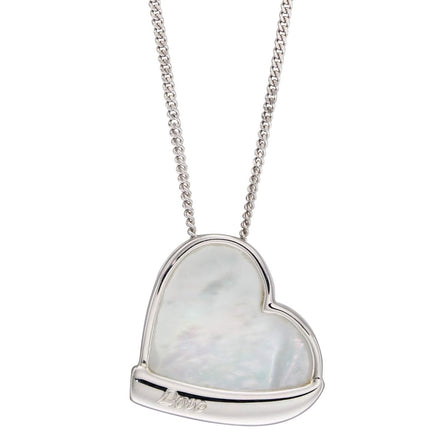 Heart Pendant with Mother of Pearl Centre