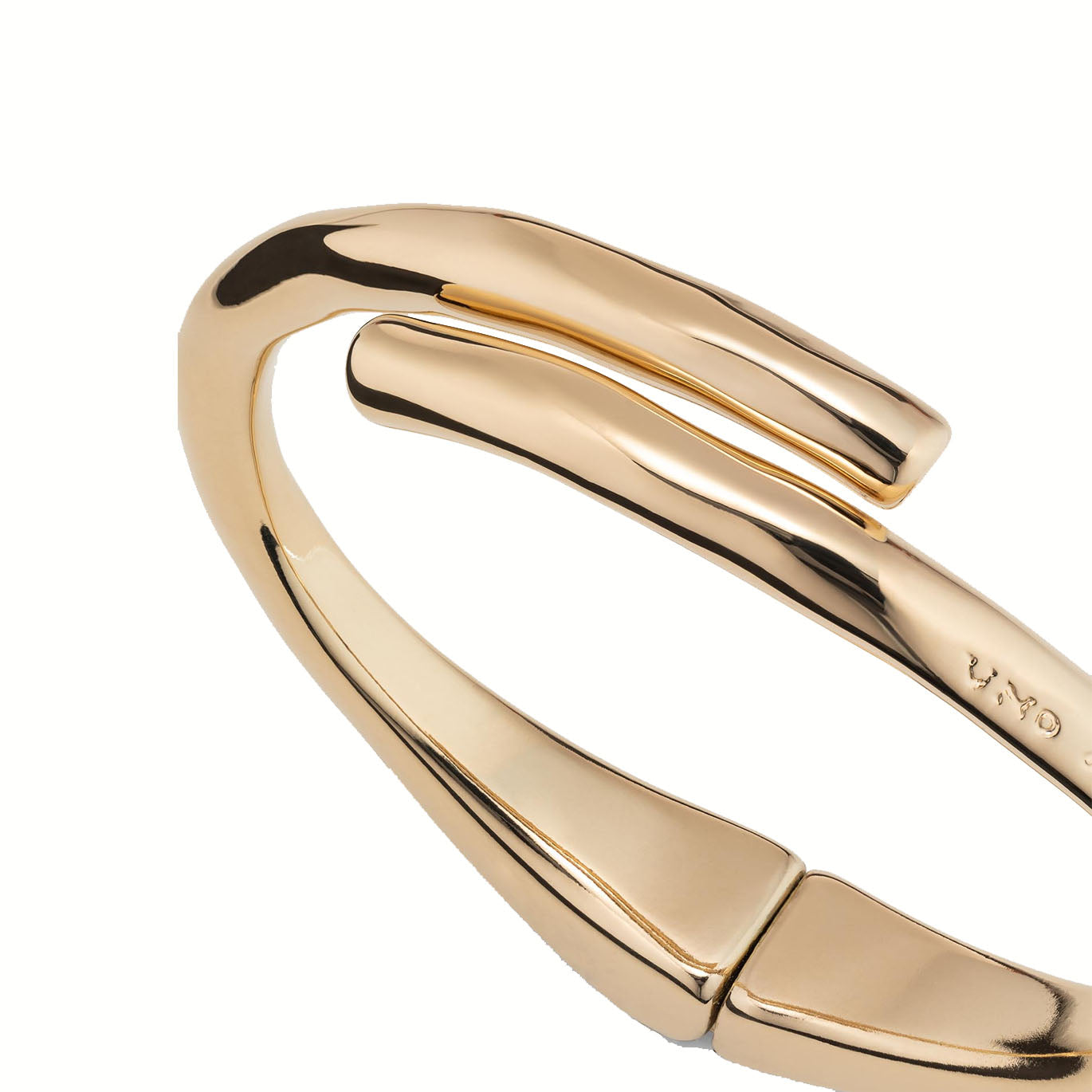 UNO de 50 Yellow Gold Meeting Point Bracelet