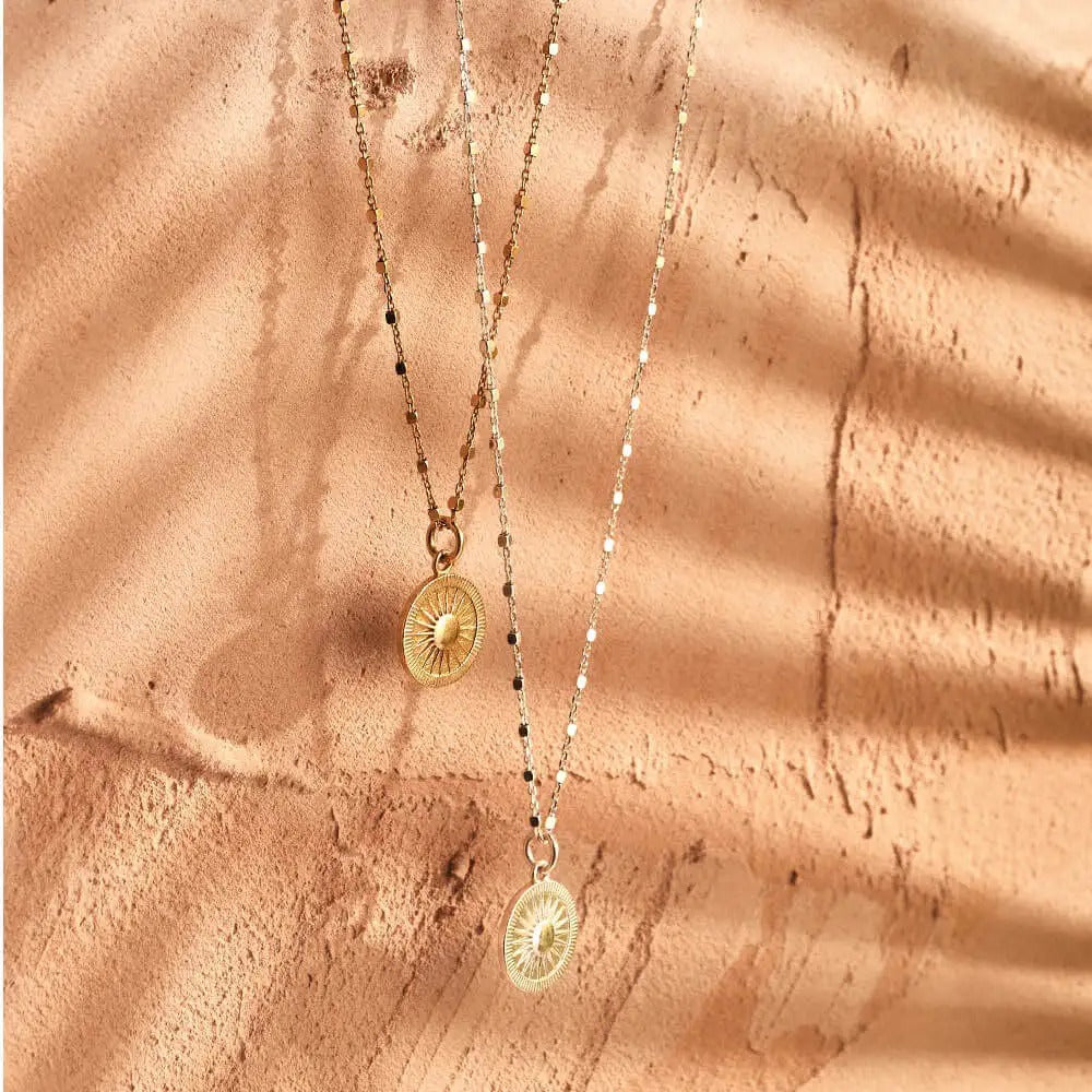 ChloBo Gold Sun Catcher Necklace