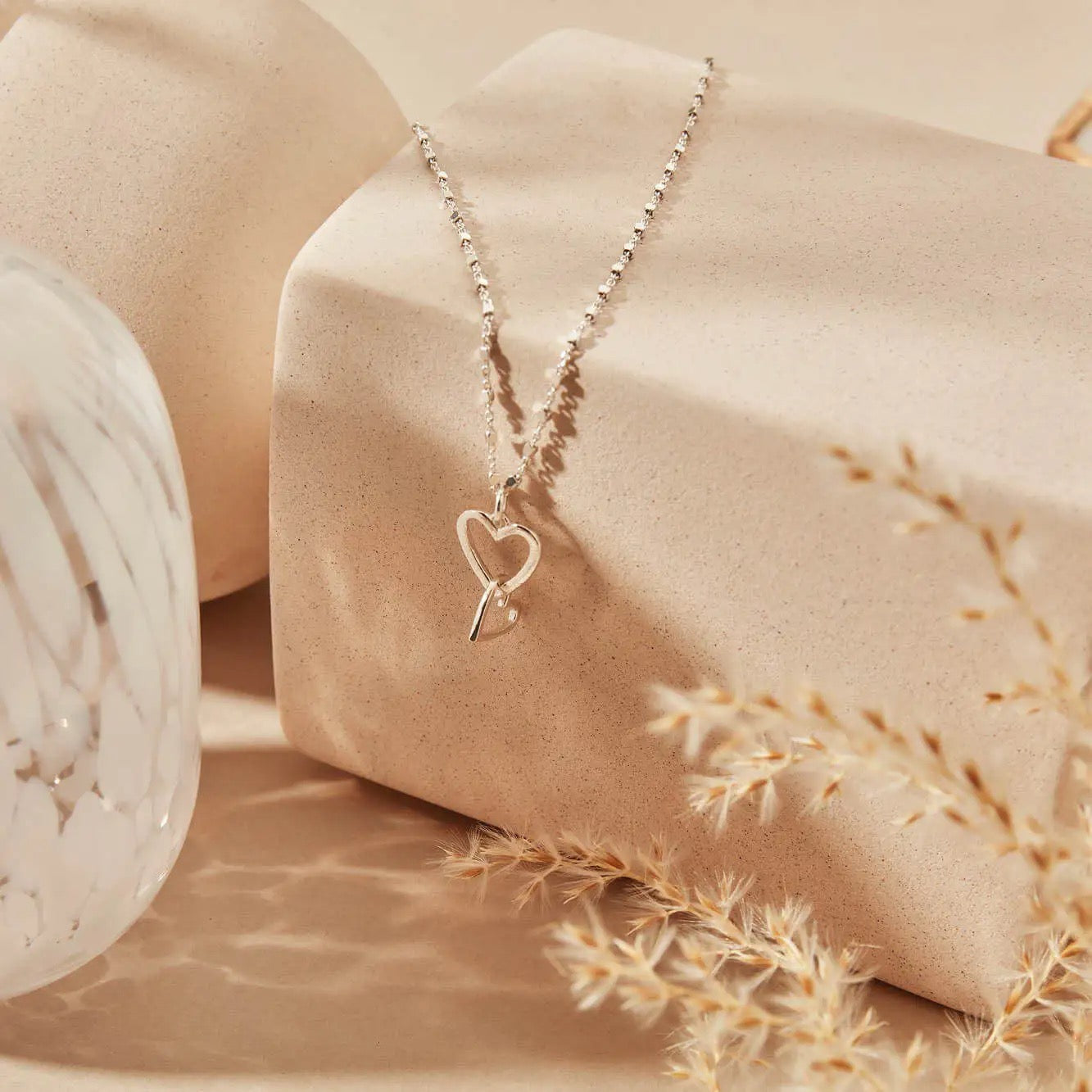 ChloBo Interlocking Love Heart Necklace